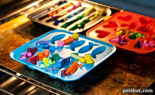Beyond Ice: 40 Genius Ice Cube Tray Hacks 36 Make Crayons