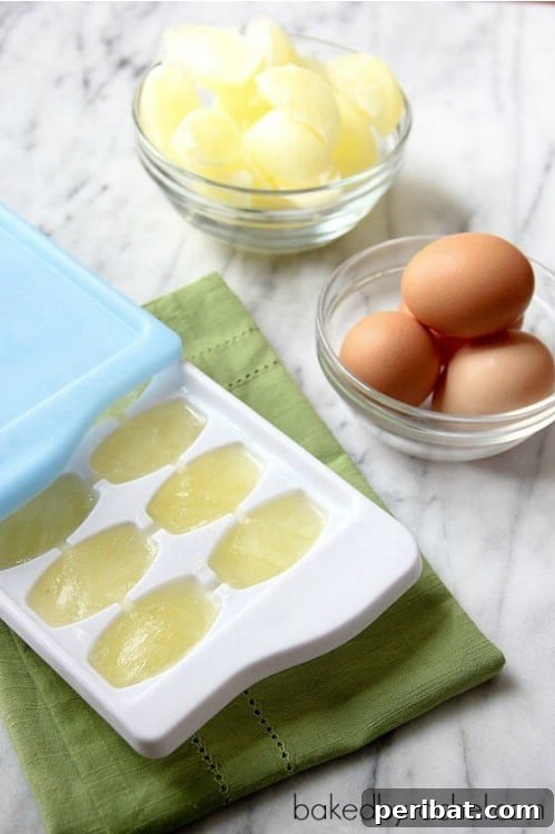 Beyond Ice: 40 Genius Ice Cube Tray Hacks 9 Freeze Eggs for Future Use