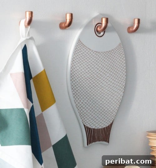 15 Ingenious Upcycled Wall Hooks 8 Copper Kitchen Hooks - 15 Unusual and Creative Repurposed Wall Hooks