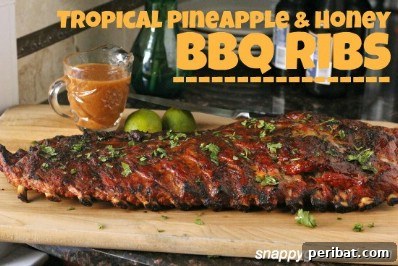 The Ultimate Summer Grilling Guide: 40 Irresistible Recipes 20 Pineapple and Honey BBQ Ribs