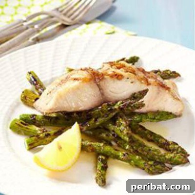 The Ultimate Summer Grilling Guide: 40 Irresistible Recipes 36 Grilled Mahi-Mahi with Asparagus