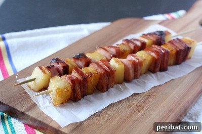 The Ultimate Summer Grilling Guide: 40 Irresistible Recipes 37 Glazed Ham and Pineapple Kabobs