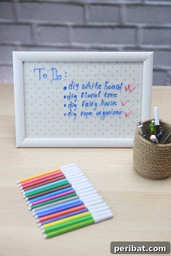 How to Make Your Own Office White Board