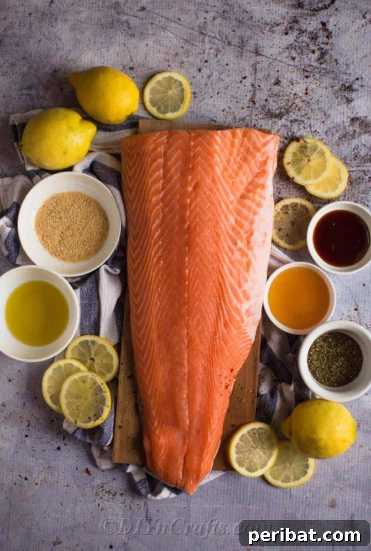 Perfectly Glazed Honey Garlic Salmon 8 Ingredients needed for honey baked salmon recipe