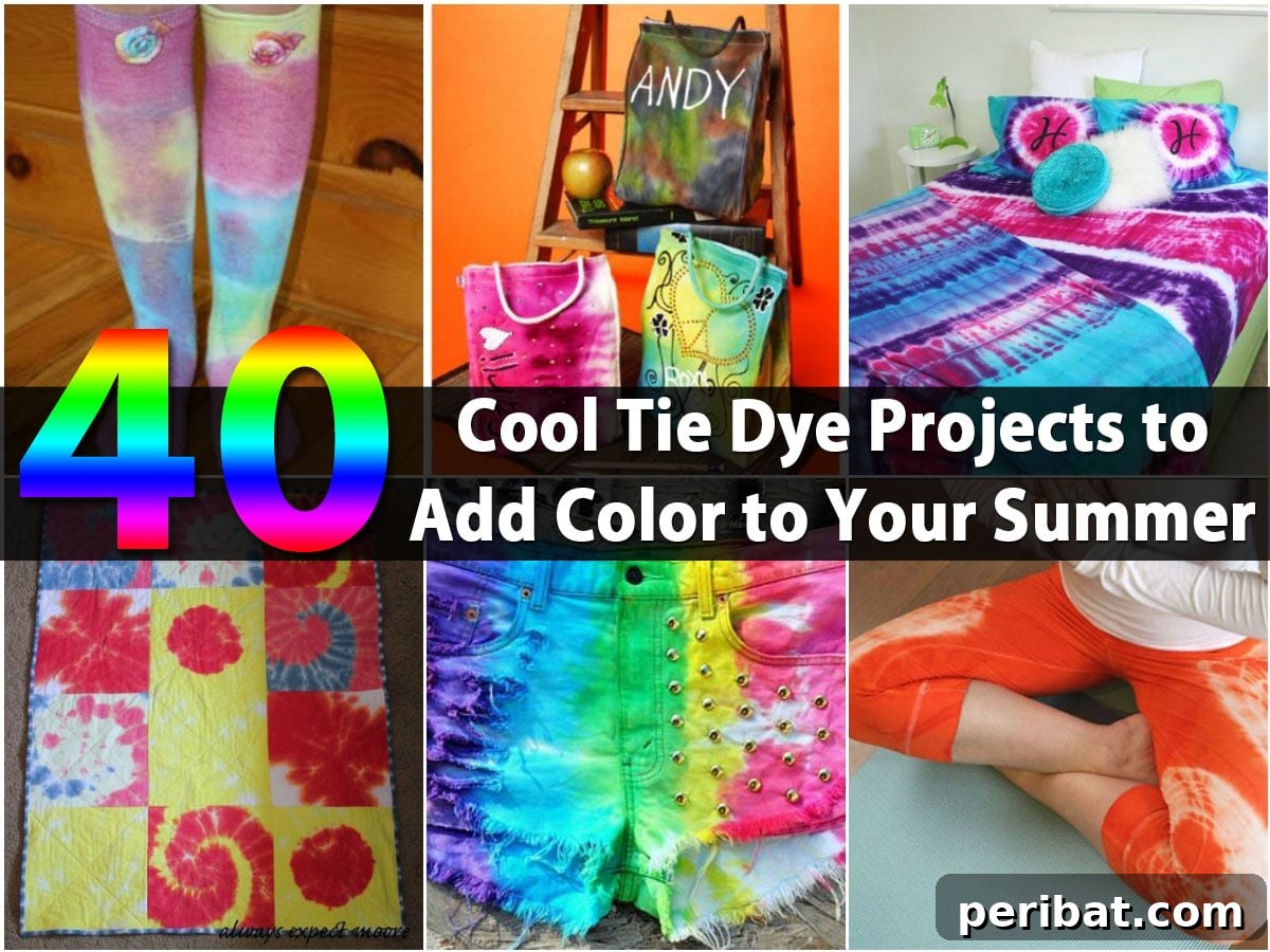 tie dye colors projects