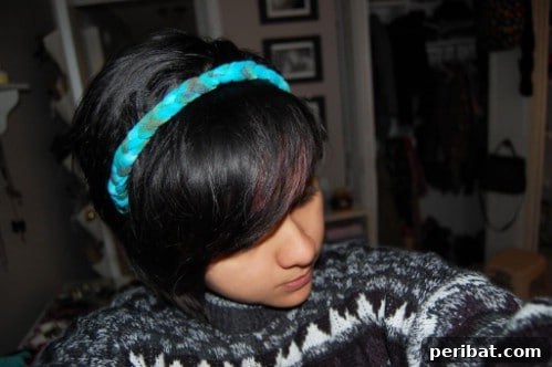 Tie Dye Braided Headband