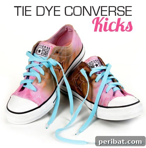 Tie Dyed Converse