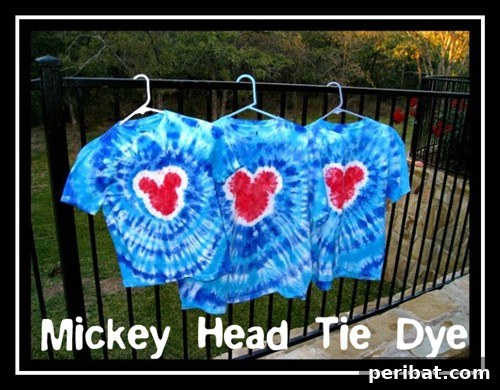 Mickey Mouse Tie Dye Shirts