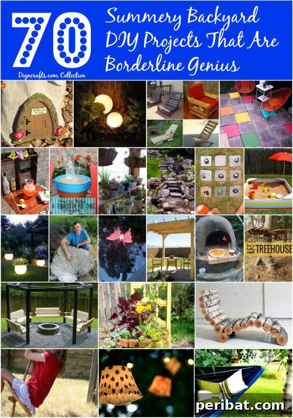 70 Genius Summer Backyard DIYs to Elevate Your Outdoor Space 2 70 Summery Backyard DIY Projects That Are Borderline Genius
