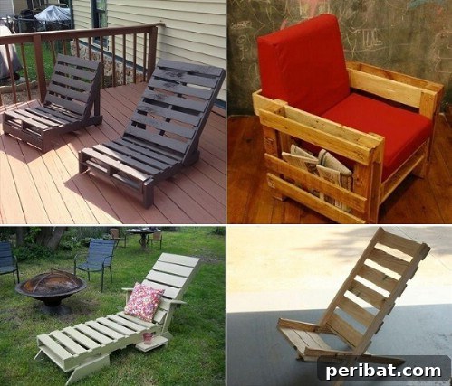 70 Genius Summer Backyard DIYs to Elevate Your Outdoor Space 54 Build a Pallet Lounge Chair