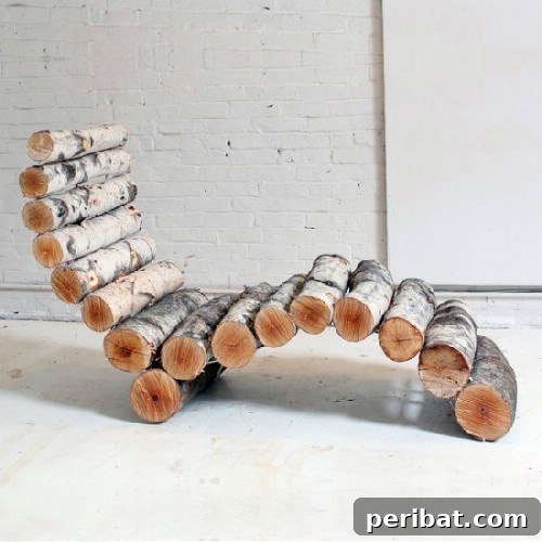 70 Genius Summer Backyard DIYs to Elevate Your Outdoor Space 57 Turn That Yard Waste into a Lounge Chair
