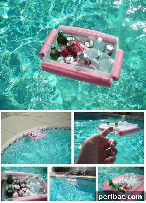 70 Genius Summer Backyard DIYs to Elevate Your Outdoor Space 60 Make Your Own Floating Cooler