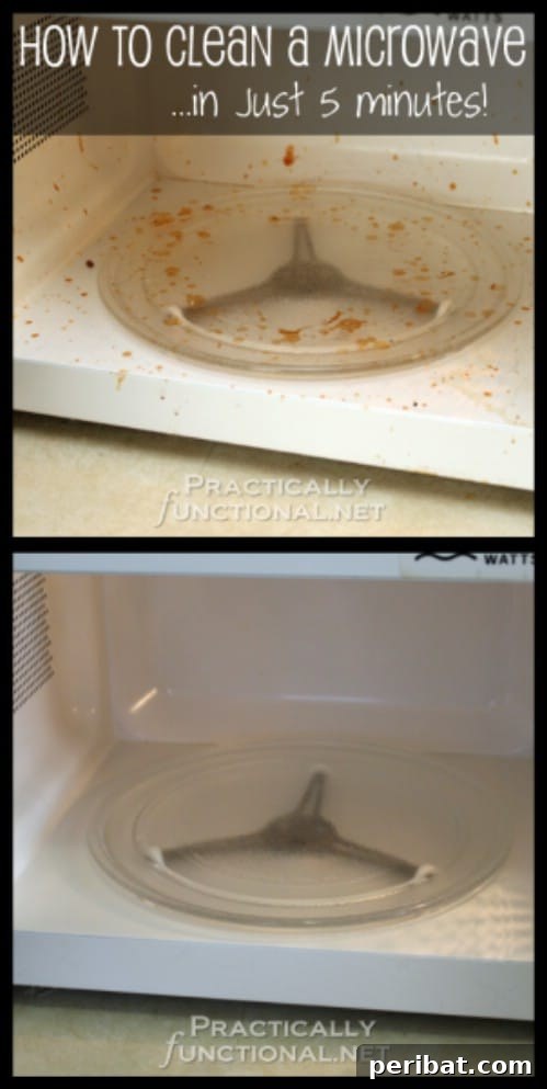 25 Genius Cleaning Shortcuts for a Sparkling Home 18 Steam Clean Microwave with Vinegar or Lemon