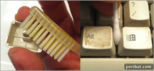 25 Genius Cleaning Shortcuts for a Sparkling Home 23 Keyboard Cleaning with an Old Toothbrush