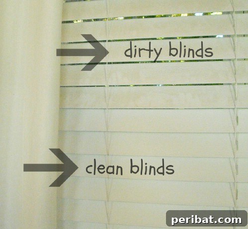 25 Genius Cleaning Shortcuts for a Sparkling Home 6 Clean Mini Blinds with Vinegar and a Sock