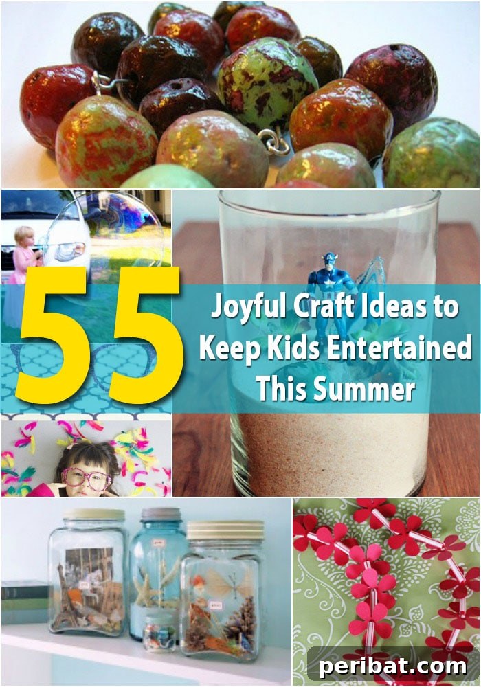 55 Joyful Craft Ideas to Keep Kids Entertained This Summer