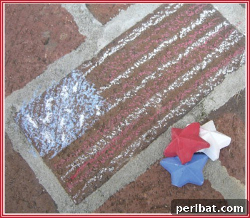 Sidewalk Chalk Stars