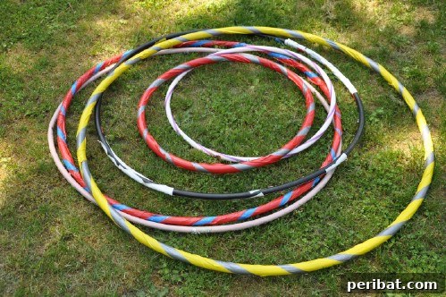 Homemade Hula Hoops