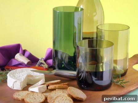 50 Handmade Father's Day Gifts That Show You Care 16 Wine Bottle Tumblers