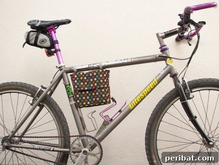 50 Handmade Father's Day Gifts That Show You Care 24 Bicycle Frame Lunch Bag