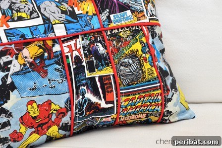 50 Handmade Father's Day Gifts That Show You Care 26 Comic Book Style Superhero Pillow