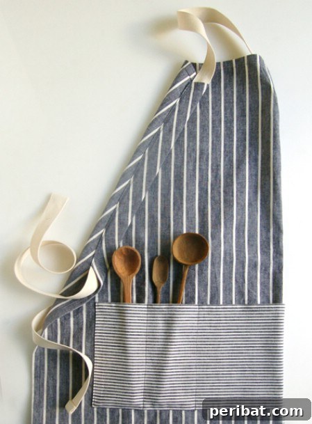 50 Handmade Father's Day Gifts That Show You Care 34 Adjustable Grilling Apron