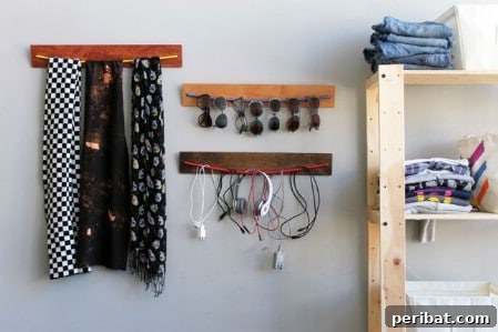 50 Handmade Father's Day Gifts That Show You Care 36 Wooden Bungee Organizer