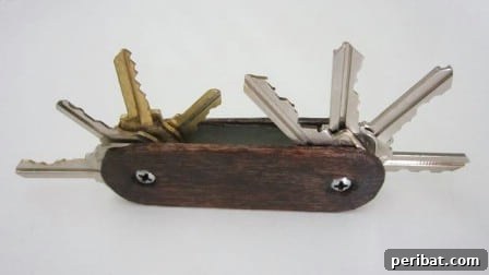 50 Handmade Father's Day Gifts That Show You Care 37 Swiss Army Key Ring