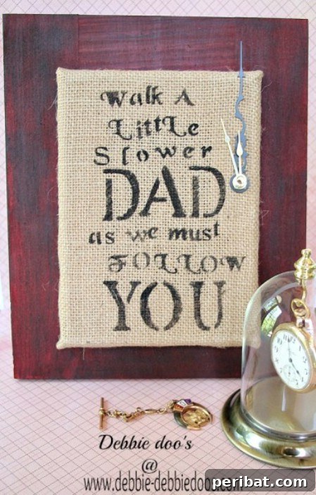 50 Handmade Father's Day Gifts That Show You Care 56 Painted Plaque