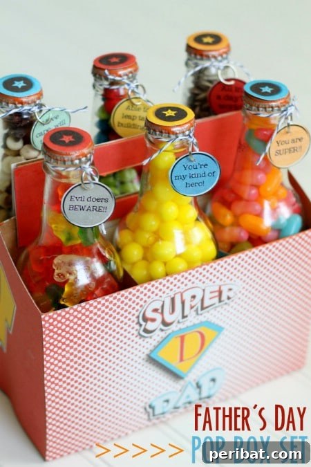 50 Handmade Father's Day Gifts That Show You Care 10 Super Dad Pop Box Set