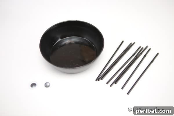 Halloween Spider Web Treat Bowl DIY 11 Supplies for halloween spider bowl craft