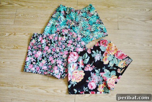 40 Smart & Easy DIY Shorts for Summer 41 Easy DIY high waisted shorts with elastic waistband for comfort and style
