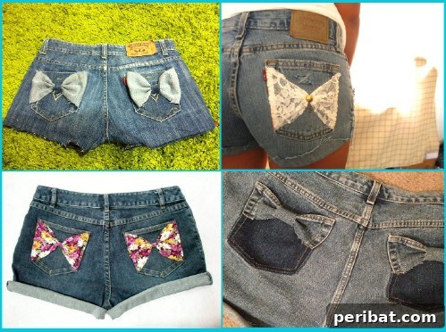 40 Smart & Easy DIY Shorts for Summer 6 DIY lace pocket cut-off shorts for an elegant denim look