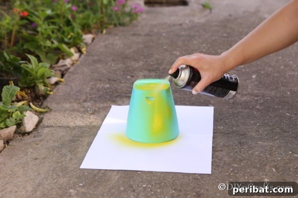 Whimsical Bee Garden Planter 13 Painting a flower pot for a bee decoraiton