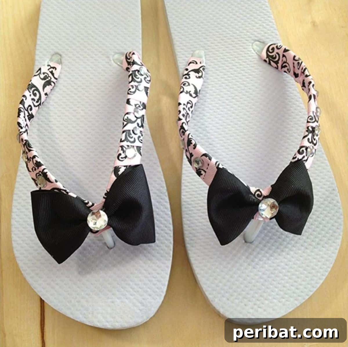 Ribboned Flip-Flops