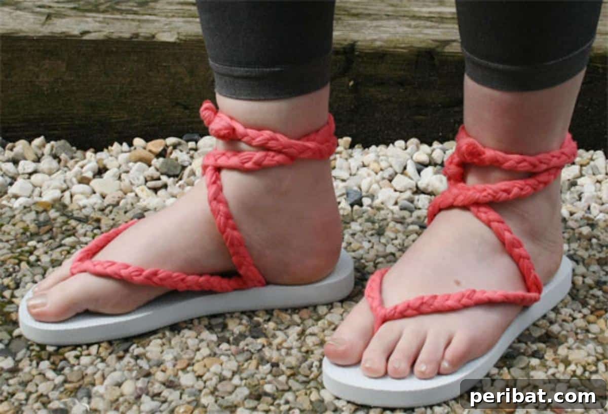 Macramé Sandals
