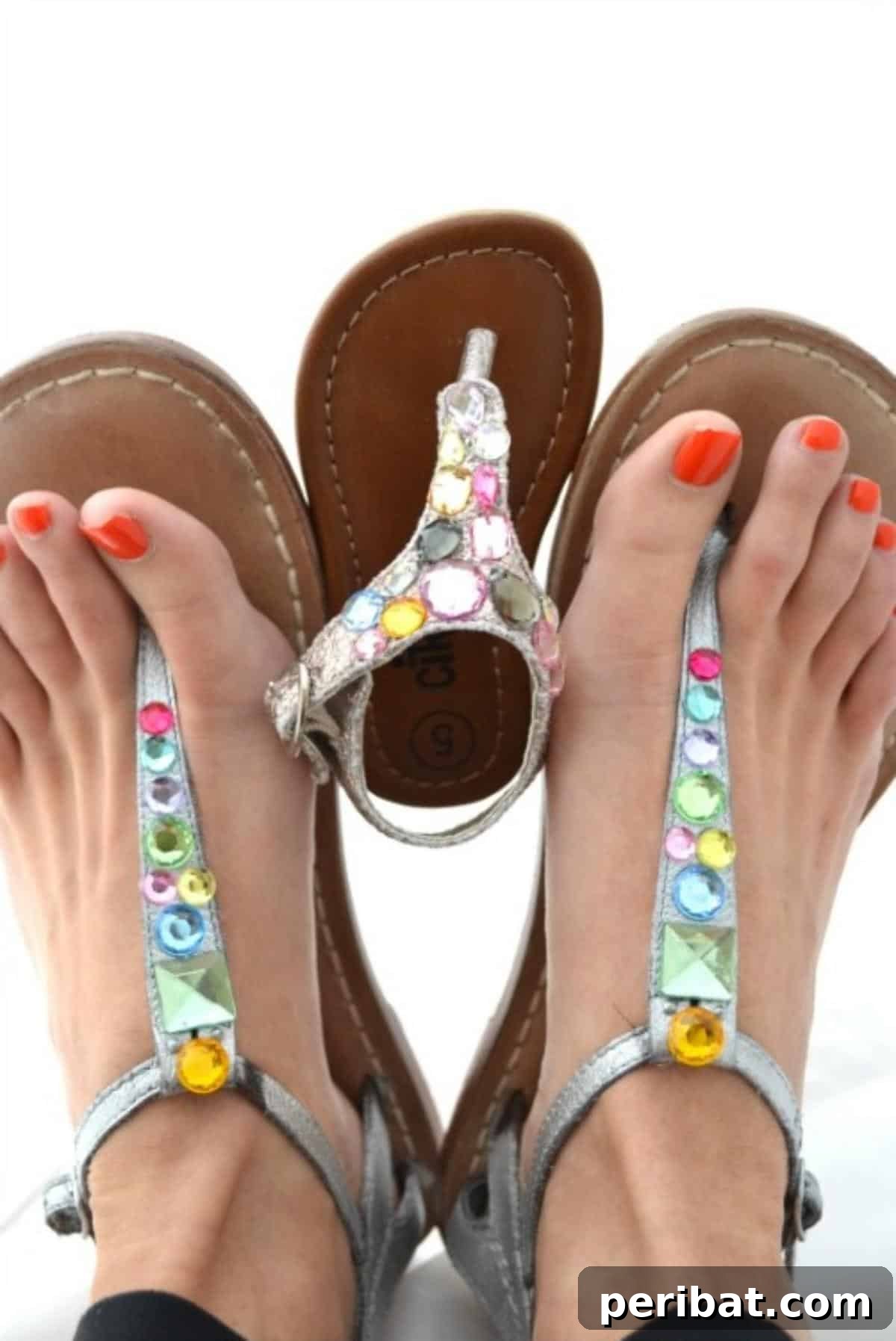 Jeweled Sandals