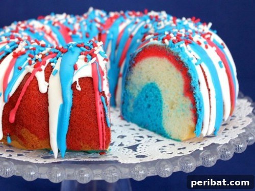 Savoring Freedom Delectable Fourth of July Desserts 15 Firecracker Bundt Cake