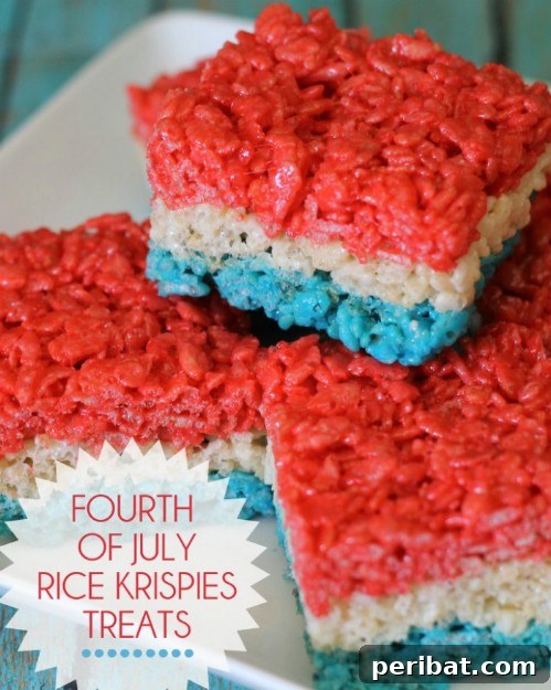 Savoring Freedom Delectable Fourth of July Desserts 31 Independence Day Rice Krispies Treats