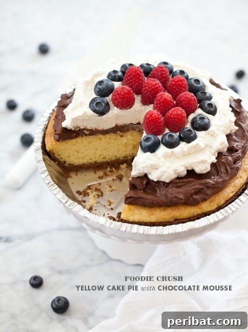Savoring Freedom Delectable Fourth of July Desserts 32 Cake Pie with Chocolate Mousse and Berries
