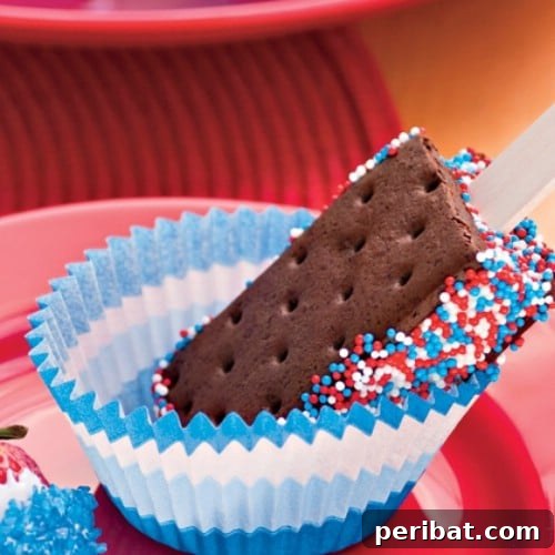 Savoring Freedom Delectable Fourth of July Desserts 39 Star Spangled Sandwich Pops