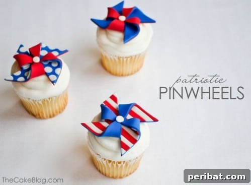 Savoring Freedom Delectable Fourth of July Desserts 41 Fun Patriotic Pinwheel Cupcakes