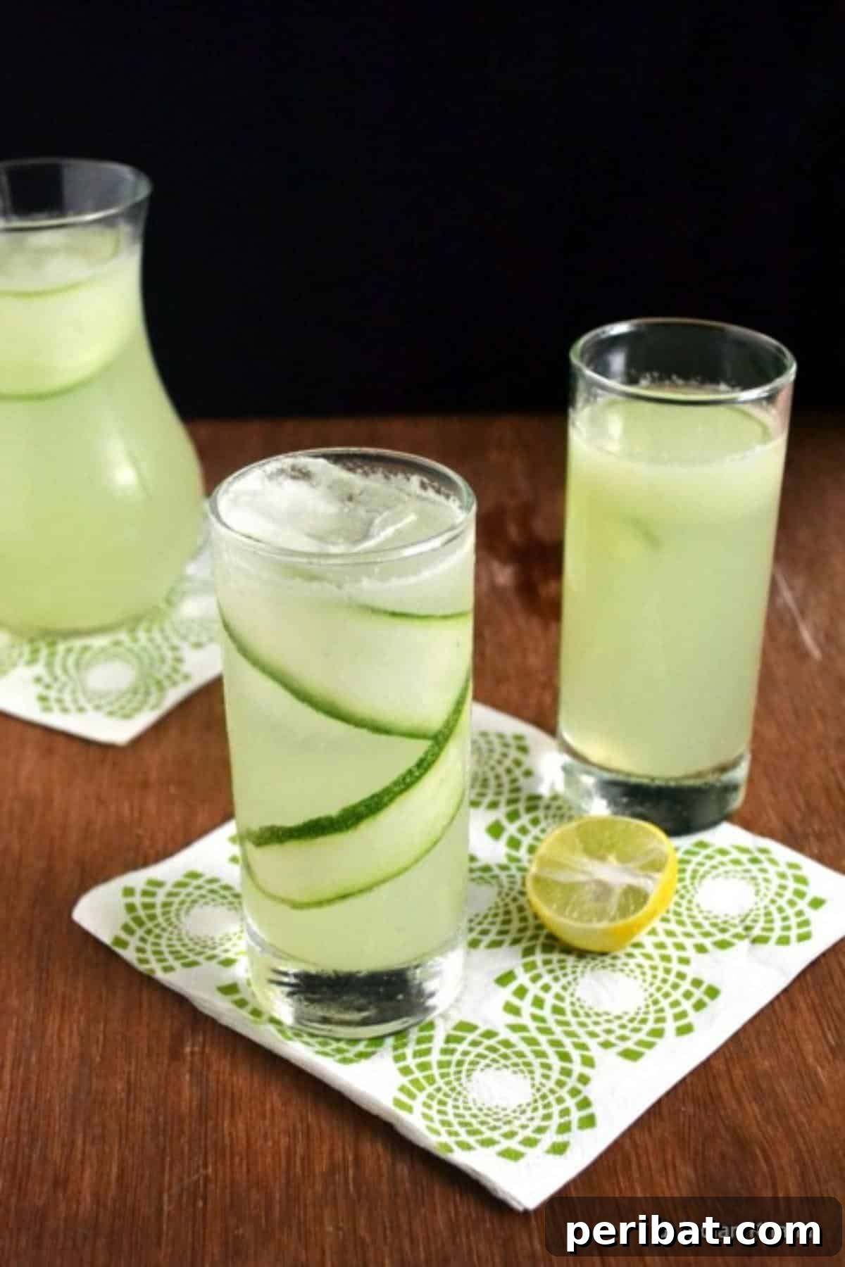 40 Ultimate Summer Sips to Beat the Heat 14 Cucumber Lemonade