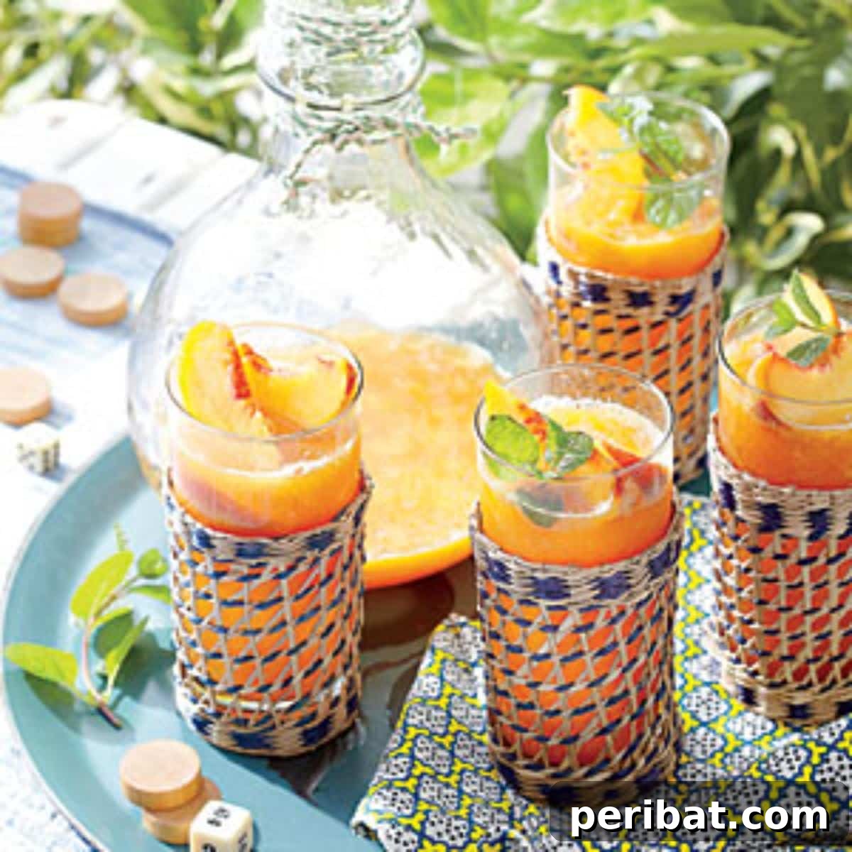 40 Ultimate Summer Sips to Beat the Heat 28 Frozen Peach Old Fashioneds