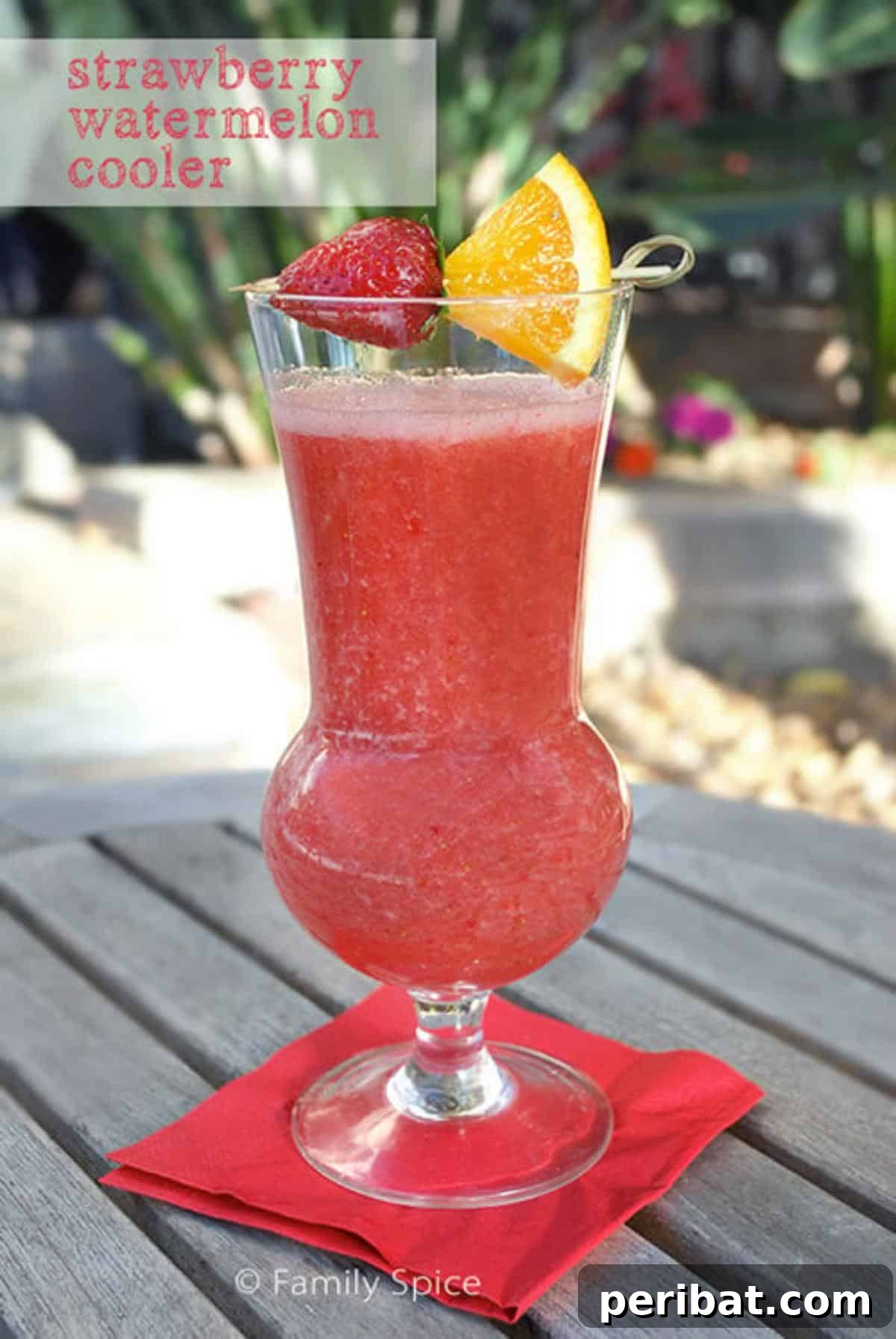 40 Ultimate Summer Sips to Beat the Heat 7 Strawberry Watermelon Cooler