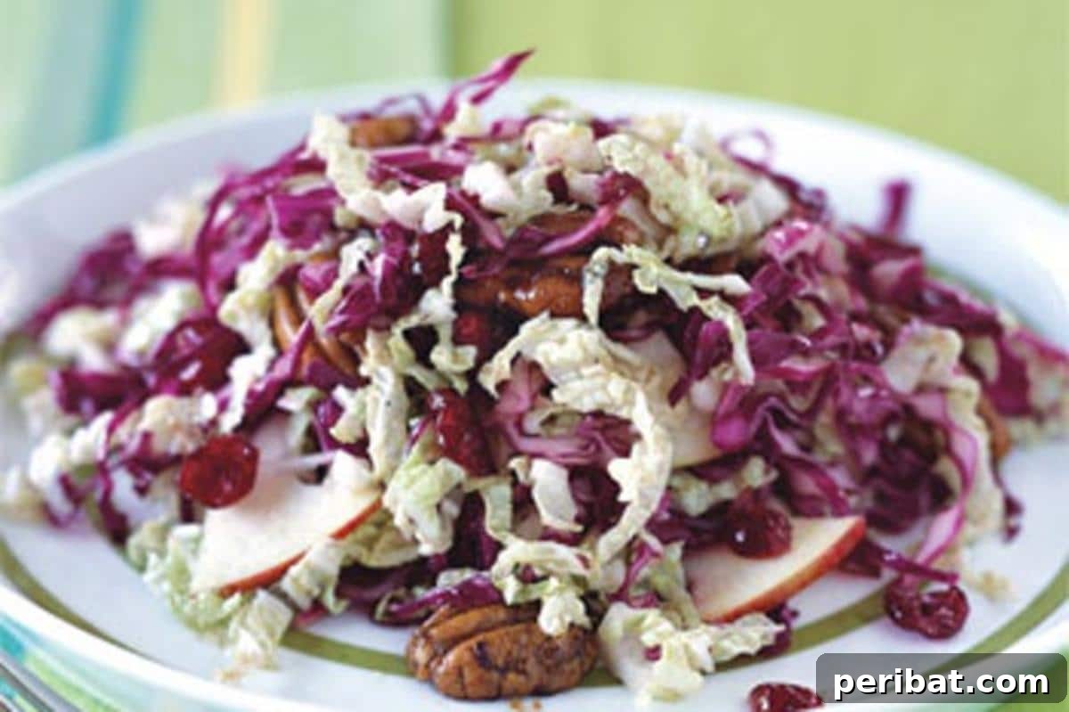 30 Must-Have Sides for Your July 4th Celebration 17 Red Cabbage Cherry Apple Slaw