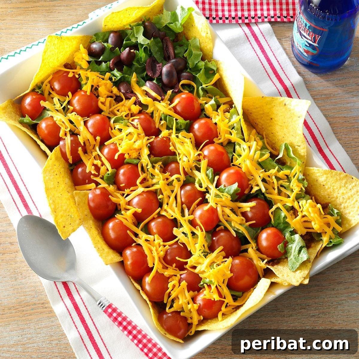 30 Must-Have Sides for Your July 4th Celebration 22 Patriotic Taco Salad