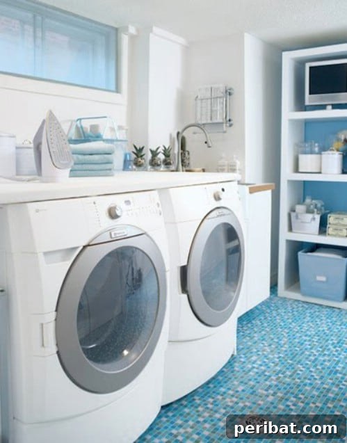 Unlock Your Laundry Room's Potential: 30 Ingenious Storage & Organization Ideas 25 Ironing Board Top for Washer and Dryer
