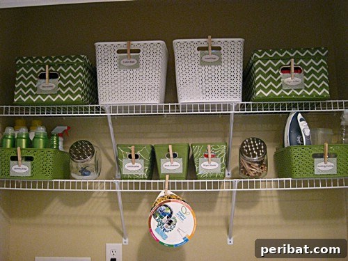 Unlock Your Laundry Room's Potential: 30 Ingenious Storage & Organization Ideas 26 Making Them Match