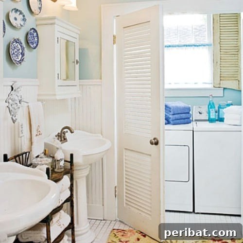 Unlock Your Laundry Room's Potential: 30 Ingenious Storage & Organization Ideas 31 Camouflage Your Laundry Room